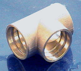 Silver Brazing Fittings (Tees With Silver Solder - Equal)