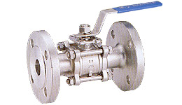 3-Piece Flanged End Full Port Ball Valves